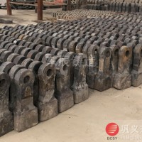 成都水泥廠混凝土破碎耐磨錘頭銷售