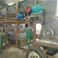 河南移動式建筑垃圾粉碎機，輪胎金屬破碎機