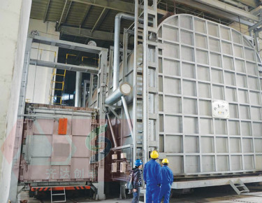 大、中型臺車式燃油熱處理爐