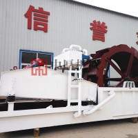 洗砂回收二合一設備 輪斗洗砂機細砂回收機 青州沙廠洗