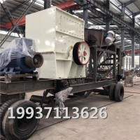 大理石骨料制砂設(shè)備 移動箱式破碎機(jī) 建筑垃圾破碎站