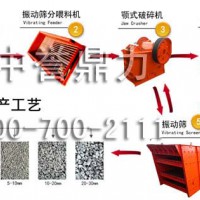 貴州惠水縣某石料廠用時(shí)產(chǎn)1000噸石灰石生產(chǎn)線設(shè)備由鼎力提供
