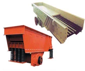 鄭州銘達(dá)重工機(jī)械制砂生產(chǎn)線用振動給料機(jī)