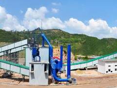 甘肅平?jīng)鍪心戤a(chǎn)400萬噸石灰石生產(chǎn)線建成調(diào)試