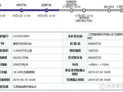 江西瑞昌年產(chǎn)3000萬噸砂石礦山正在出讓 8.6億起拍