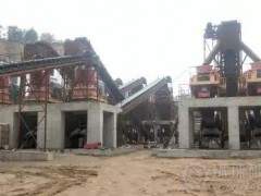 江西時產(chǎn)1000噸機(jī)制砂生產(chǎn)線加快建設(shè)