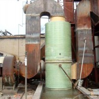 山東濕式脫硫除塵器 滄州濕式脫硫除塵器  湖北濕式脫硫除塵器 玻璃鋼除塵器