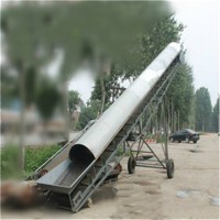 工地槽式帶式輸送機(jī) 六九重工移動(dòng)帶式輸送機(jī) 皮帶輸送機(jī)