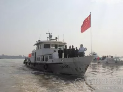 蘇魯聯(lián)合打擊邊界非法采砂，查獲4條非法采砂船！