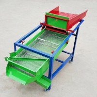 燕福 小型振動(dòng)篩旋振篩食品篩選機(jī) 小型菜籽去石篩選機(jī) 多功能風(fēng)選式瓜子杏仁除雜清選機(jī)