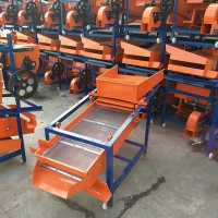 萊蕪市麥稻除糠風(fēng)選機(jī) 一機(jī)多用糧倉(cāng)比重篩 吸風(fēng)式玉米去雜質(zhì)篩