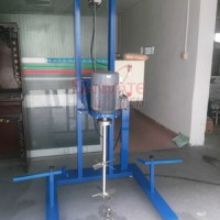 電動(dòng)升降物料攪拌機(jī)，氣動(dòng)升降混合攪拌機(jī)，電動(dòng)升降式液體攪拌機(jī)，4KW電動(dòng)升降攪拌分散機(jī)，高剪切分散機(jī)，移動(dòng)式升降攪拌機(jī)