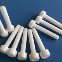陶瓷螺釘,高品質(zhì)螺釘,高品質(zhì) 氧化鋁陶瓷螺釘 M4*20（內(nèi)六角,外六