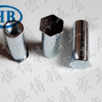 壓鉚螺柱/壓鉚螺絲/盲孔螺柱內(nèi)螺紋螺柱/六角頭螺柱 BSO-832-16